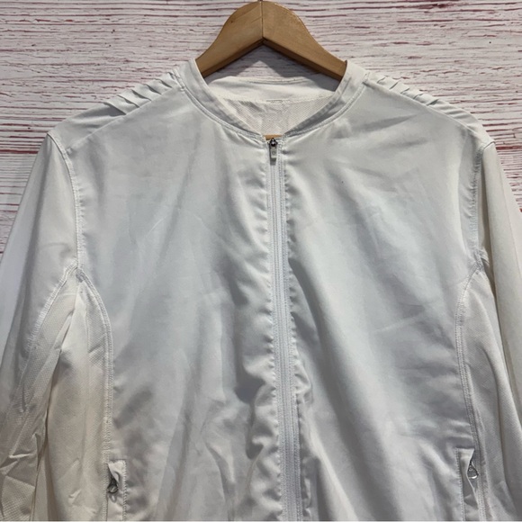 Lululemon Time To Shine Jacket in White Sz 12 - Picture 6 of 11